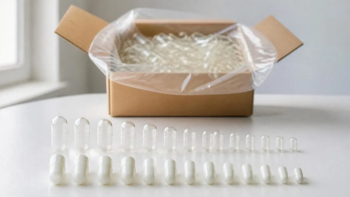 East Coast Empty Capsule Stock — Gelatin & HPMC, 000–4, from Ronkonkoma, NY
