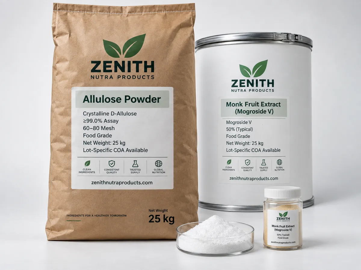 Sweeteners — bulk wholesale supply