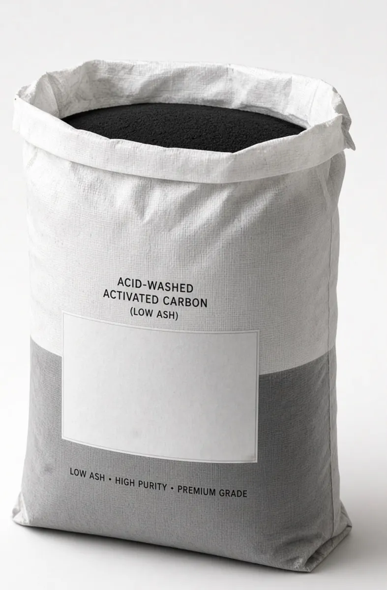 Acid-Washed Activated Carbon (Low Ash)