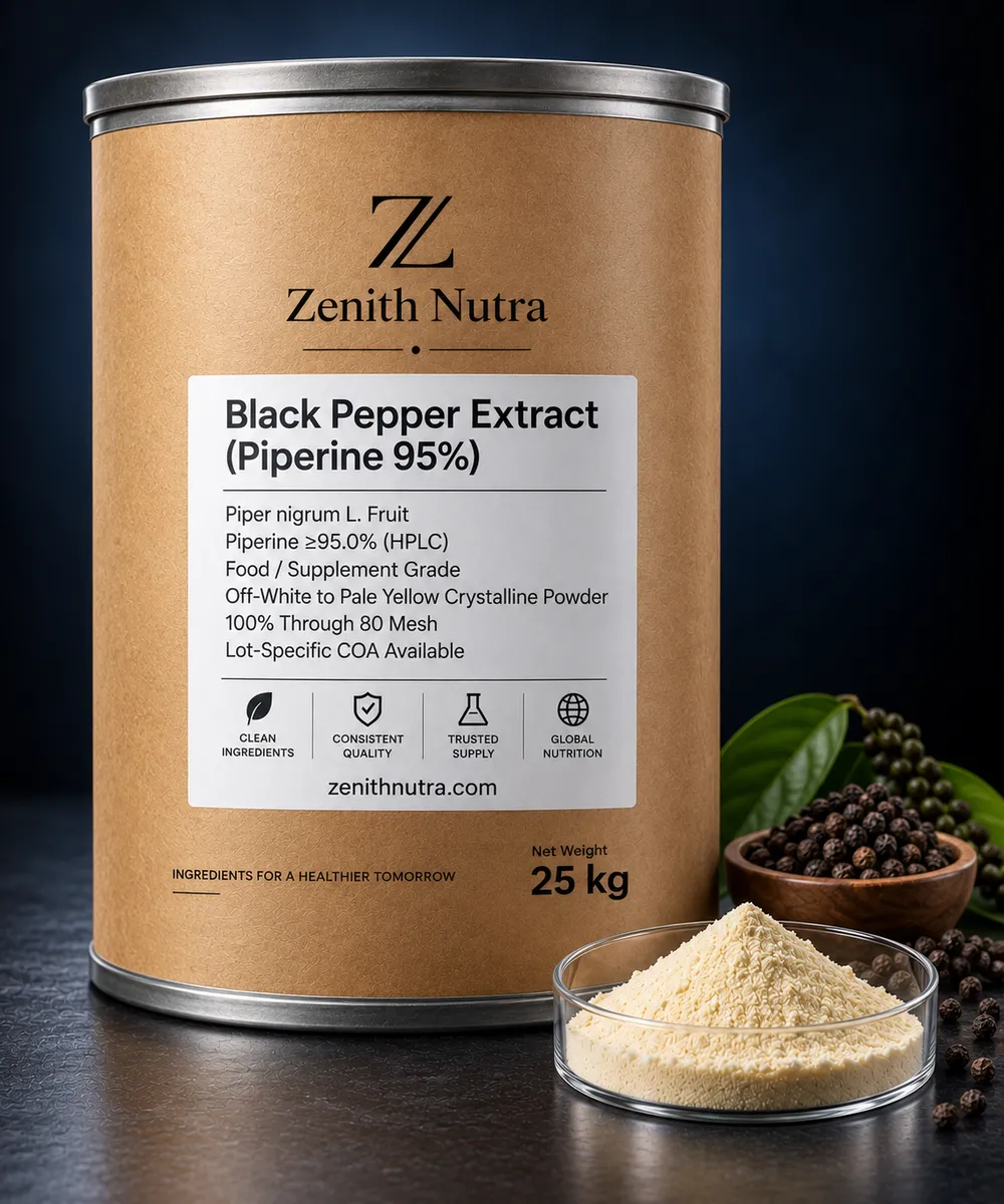 Black Pepper Extract (Piperine 95%) sample sachet
