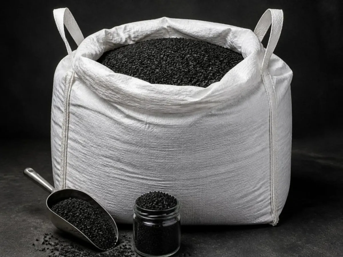 Granular Activated Carbon (Coconut Shell) — bulk packaging
