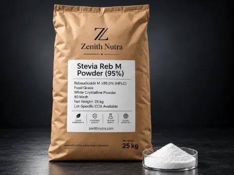 Stevia Reb M Powder (95%) — bulk packaging